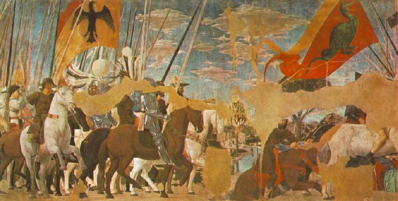 Piero della Francesca Battle between Constantine and Maxentius oil painting picture